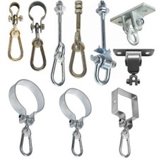 LoggyLand versch. Schaukelhaken Schaukelschelle Schaukelbefestigung Haken 