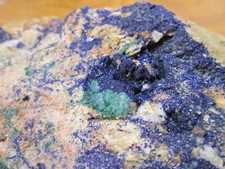 Azurit-Malachit, großer Rohstein , Heilstein, 1,726 Kg. !!!