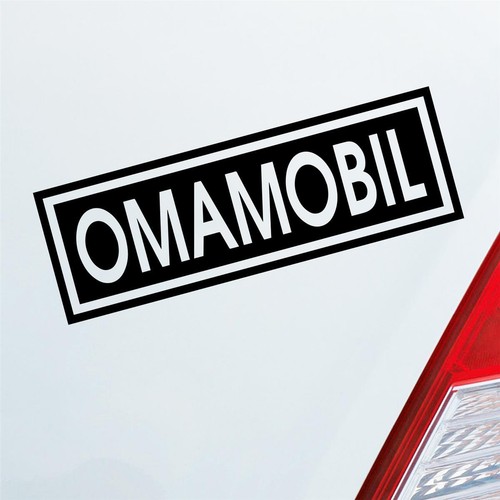Auto aufkleber omamobil oma - omamobil,