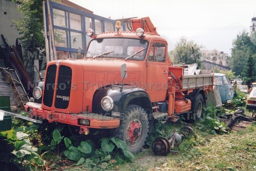 Lkw foto saurer - 2dm, kipper