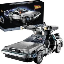 Mattoncini Compatibili LEGO Ritorno al Futuro Auto Delorean Time Machine 35 Cm
