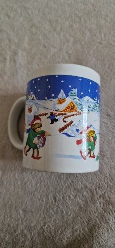 Vintage weihnachtstasse 80er - weihnachtstasse,