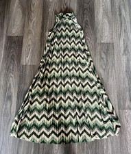 Maxikleid Neckholder Plissee