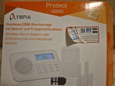 OLYMPIA Protect 9868 GSM Haus Alarmanlage Funk Alarmsystem mit App