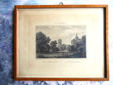 Stahlstich*Mannheim*Sternwarte