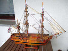 Modell antikes Segelschiff ‚Bounty‘ mit Standfuss, Holz, L=ca. 80cm, H=ca. 66cm