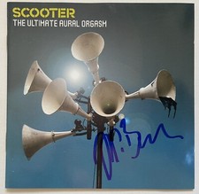 H P Baxxter Scooter signiert