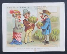 Chromo Großformat A LA VILLE