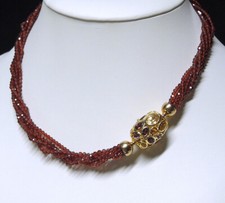 Collier aus Granat mit