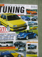 Tuning Magazin 2/1997 Käfer Cabrio,M5 E39 Hamann,Cari,Manta,kadett B,Calibra