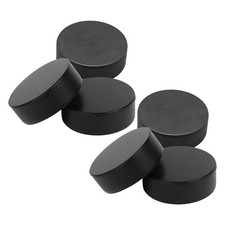  6pcs Hockey Pucks Mini Hockey Pucks Eishockey Training Puck Hockey Spiel Puck