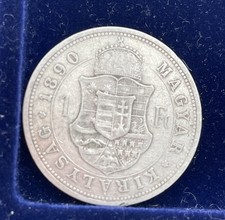 1Florin 1 FRT 1890 Franz