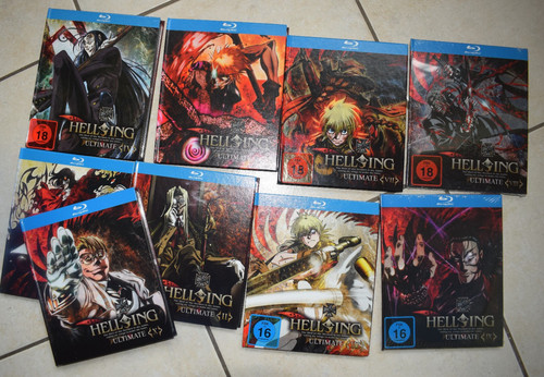 Hellsing ultimate blu - hellsing,