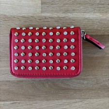 Geldbeutel rot Straßsteine