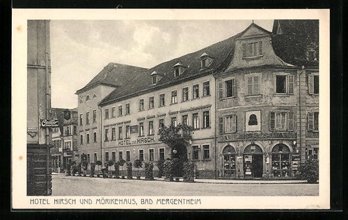 Bad mergentheim hotel hirsch - bad,