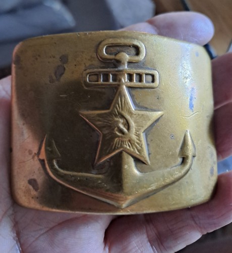 Udssr marine gürtelschnalle - udssr,