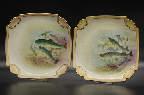 Antike franz anton mehlem - 2x,
