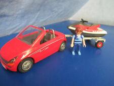 5133 Cabrio Anhänger Jetski  Figur  Urlaub Wassersport Playmobil 6761