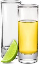 12 Schnapsgläser Hoch 4cl Schnaps Glas Stamper Pinnchen Shot Vodka Gläser Set 