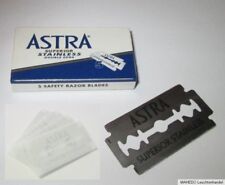 Rasierklingen 5x DE Hobel Klingen Rasur Klinge ASTRA Superior Stainless ASS OVP