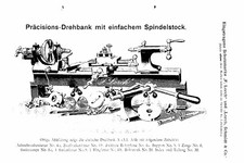 Lorch uhrmacher drehbank - uhrmacher,