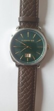 Cerruti Positano Herrenuhr mit Braunem Lederarmband