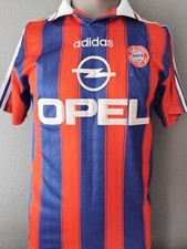 ⚽Bayern⚽ München Trikot S Saison 1995 1996 Vintage Adidas OPEL Fussball Shirt