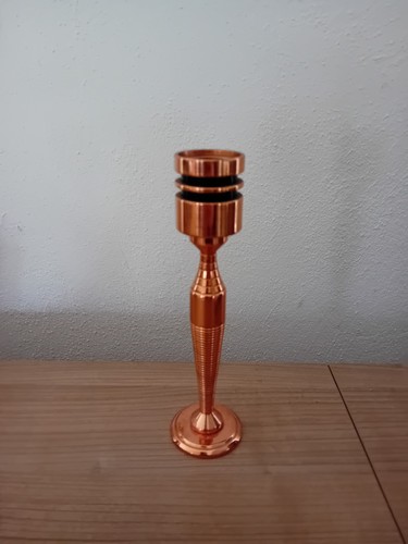 Ddr metall kerzenständer - ddr,