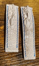 Leder Uhrenarmband 22/20 mm_ kompatibel mit Breitling Faltschliße 