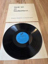 LP Vinyl Album 1973 Peter Janssens – Denk' Ich An Deutschland Heinrich Heine