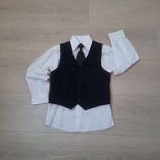 Jungen Anzug Weste Hemd