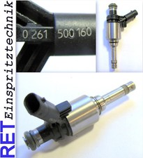 Einspritzdüse BOSCH 0261500160 Audi / VW 1,8 TSFI gereinigt & geprüft