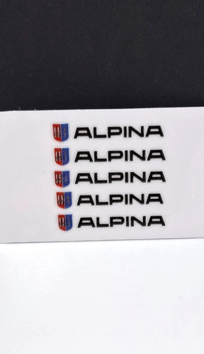 Alpina aufkleber logo - alpina,