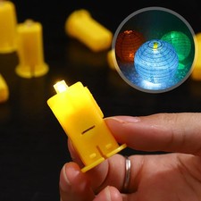 LED-Papierlaternen Set Rund