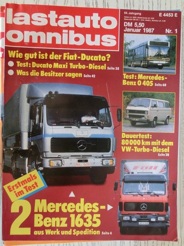 Lastauto omnibus zeitschrift - omnibus,