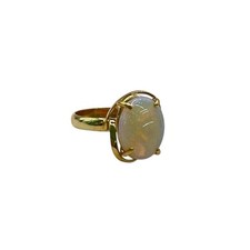 9ct 9K Yellow Gold Oval Solid