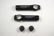 AGOGO Bar Ends ultralight Composite Carbon mit Alu Kern 65g Paar