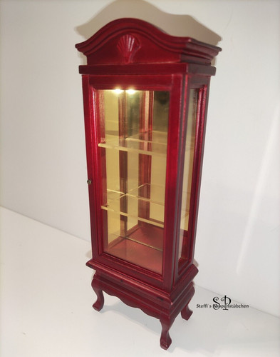Vitrine mit spiegel und - spiegel,