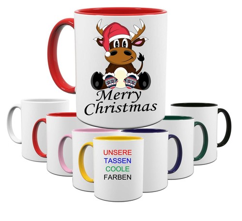 Merry christmas rentier - christmas,