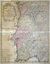 Portugal Original Kupferstich