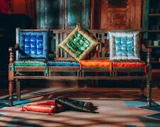 Indische Sitzpuff Sitzkissen Bodenkissen Yogakissen Orientalisches Kissen Indien