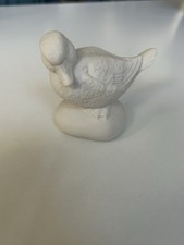 Goebel Stockente Weiß Ente Bisquit Porzellan 38 376 08