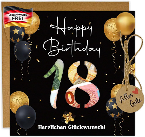Geschenk zum geburtstag - geschenk, 18.