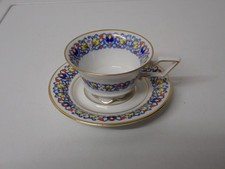 Antikes Art Deko Moccatassengedeck  Porzellan von Rosenthal, 1930er Jahre