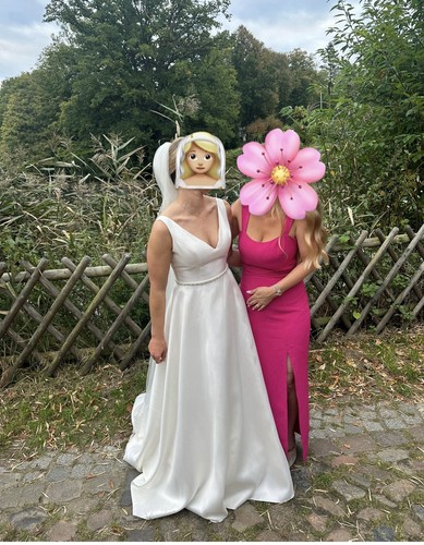 Brautkleid bianco evento - ·,