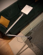 Tischleuchte / Schreibtischleuchte Waldmann Para Mi silber FTL 108R