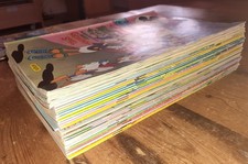 Micky Maus 1985 Sammlung, prima Zustand 1-2, alle 42 Hefte mit Gimmick (Extra)