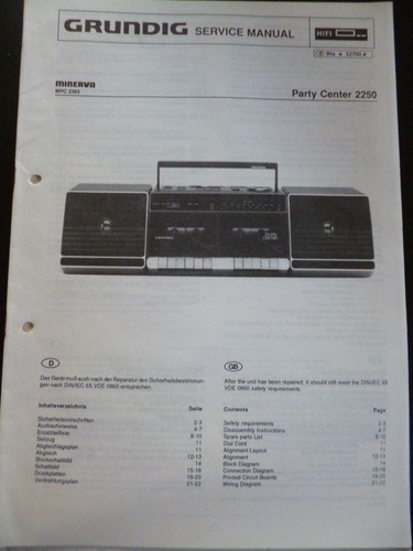 Original service manual - service,