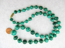 Malachit Kette, 58 cm 