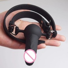 Bondage Silikon Offener Mundknebel Knebel Fetisch Rollenspiel Zurückhaltungen DE